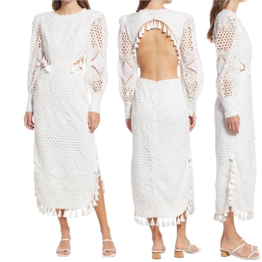 NEW Elliatt Corsica Midi Dress Size Medium